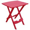 First Safety 8510263734 Quick Fold Side Table, Cherry Red SA2605522